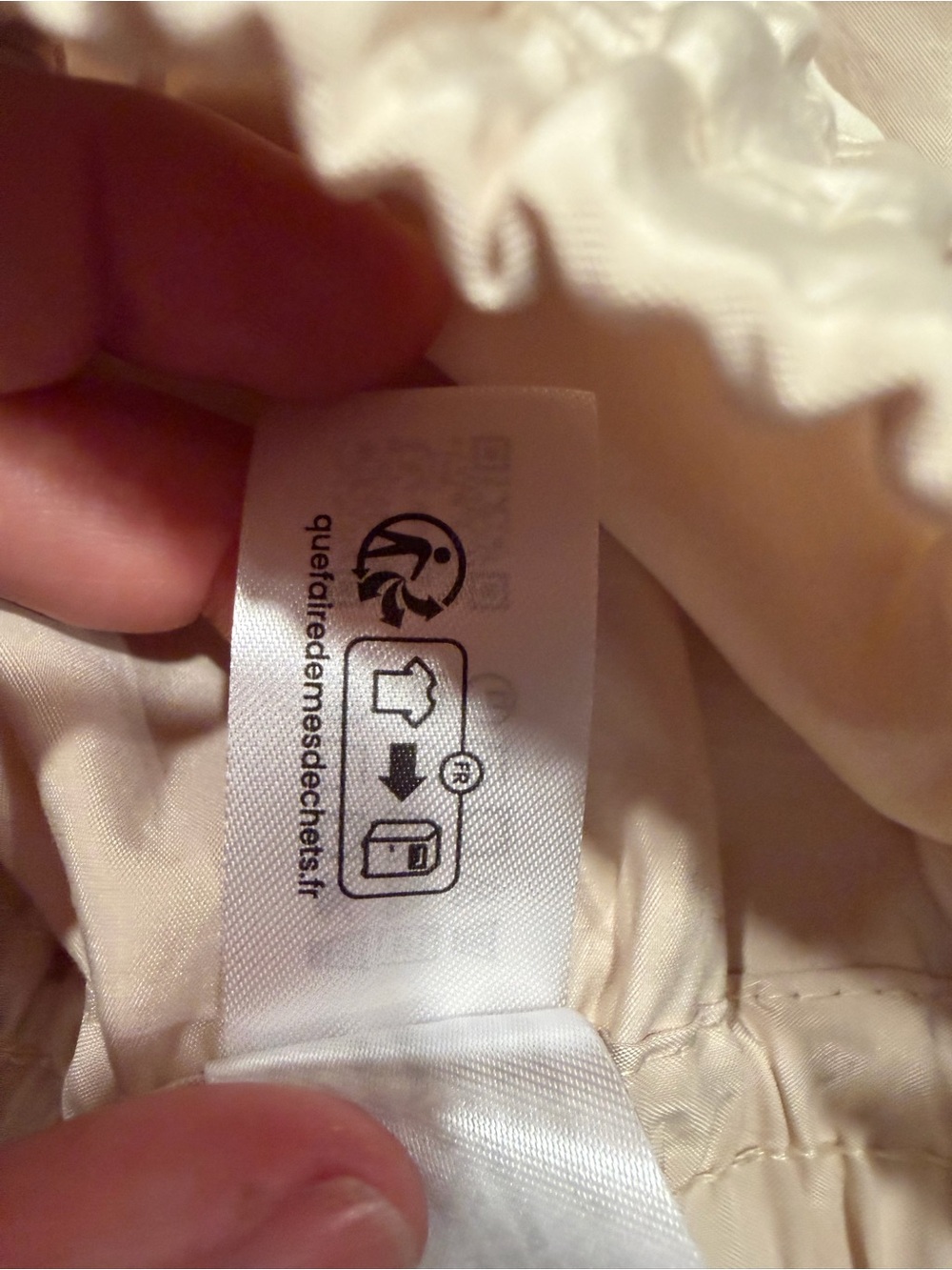 Zara Beige Satin-Look Pants - Picture 7 of 14